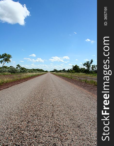 Road in the middle of nowhere. Road in the middle of nowhere