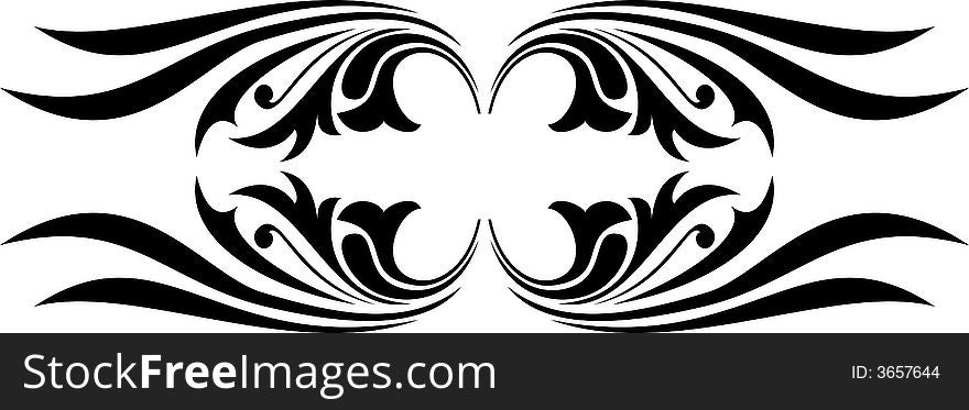 Abstract Calligraphy Vector