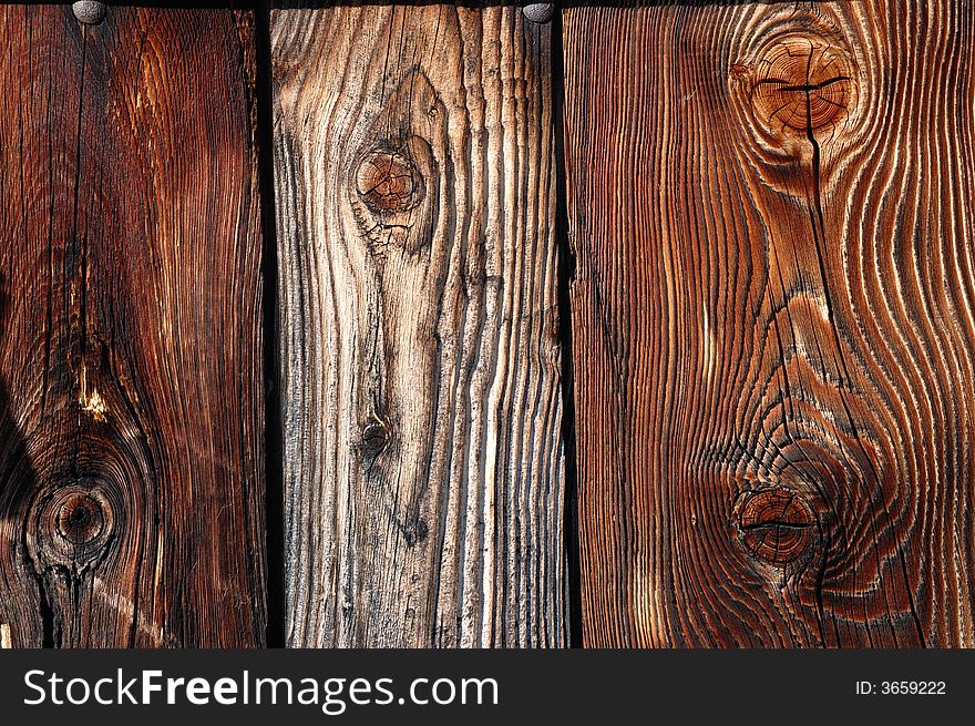 Close up photo of a old wooden door. Close up photo of a old wooden door.