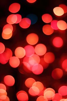 Red And Pink Bokeh Royalty Free Stock Images