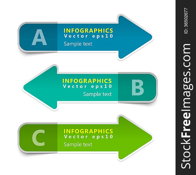 Arrow Style Options Banners illustration