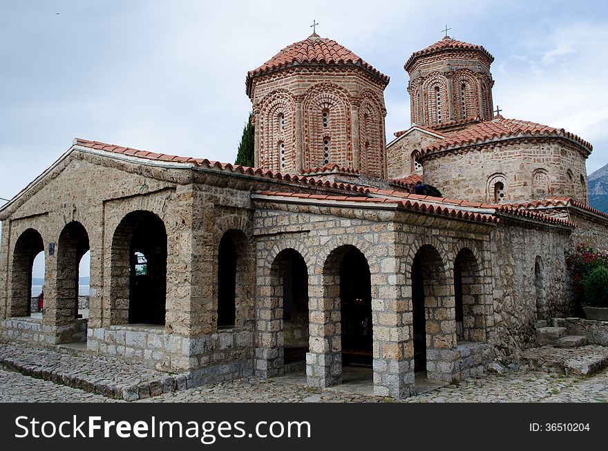 Saint Kliment church in Ohrid Macedonia