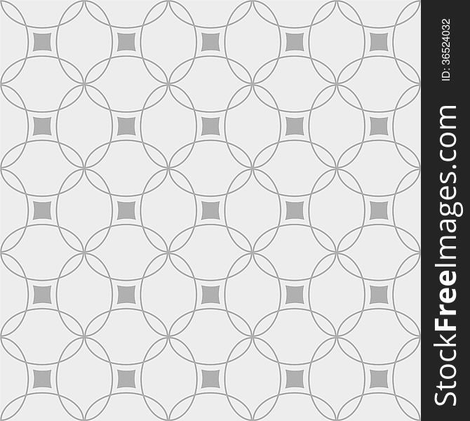 Black And White Seamless Geometric Pattern