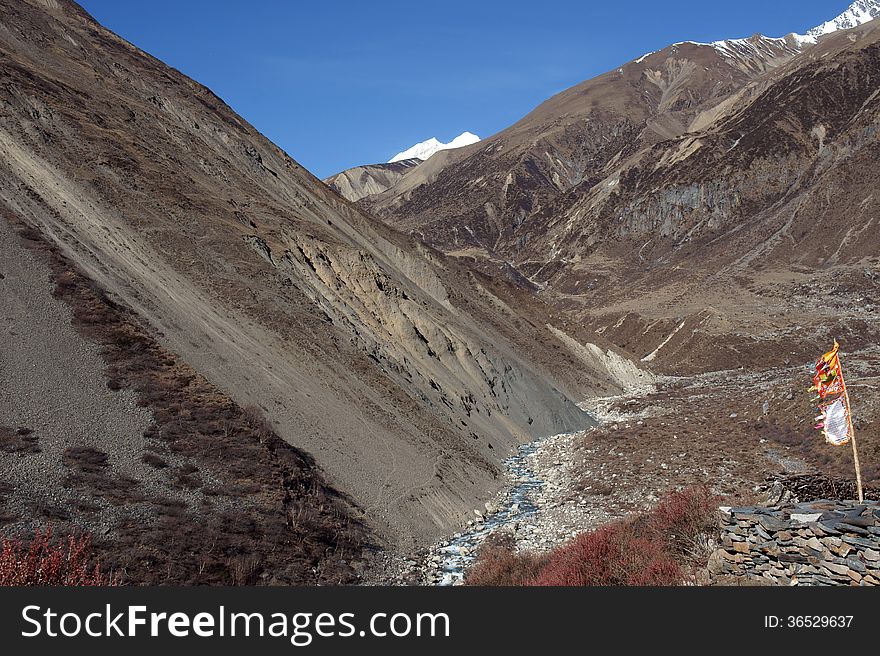 Little River At The Foot Of The Big Mountains