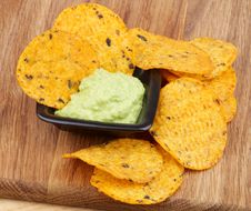 Chips And Guacamole Stock Photo Chips And Guacamole Stock Photo
