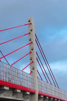 Modern Bridge Stock Image