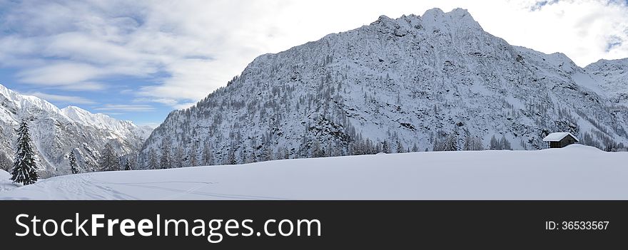Alps Winter Panorama 5