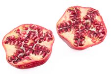 Pomegranate Cross Section Stock Photos Pomegranate Cross Section Stock Photos