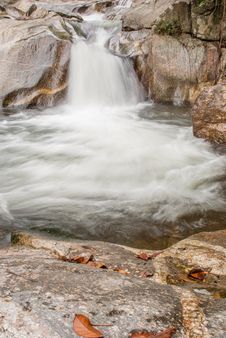 Landscape With A Mountain River Stock Image Landscape With A Mountain River Stock Image