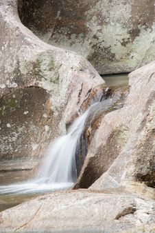 Landscape With A Mountain River Stock Photos Landscape With A Mountain River Stock Photos
