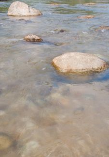 Landscape With A Mountain River Stock Photography Landscape With A Mountain River Stock Photography