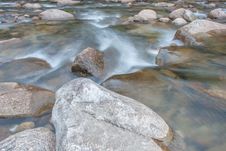Landscape With A Mountain River Stock Photos Landscape With A Mountain River Stock Photos