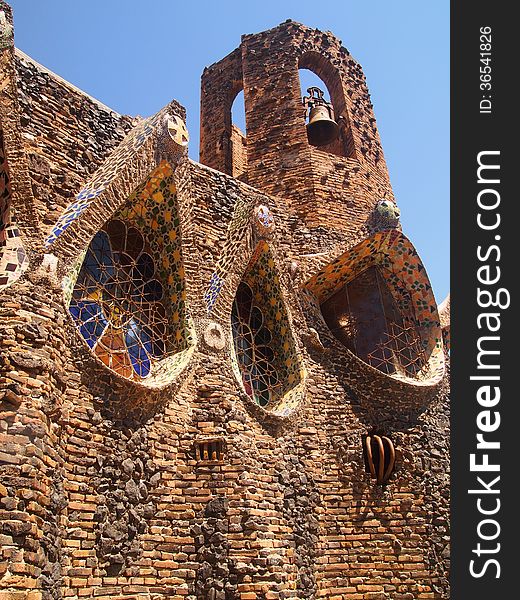 Gaudi creation in Barcelona