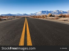 Double Yellow Lines In Middle Of Road Free Stock Images Photos 