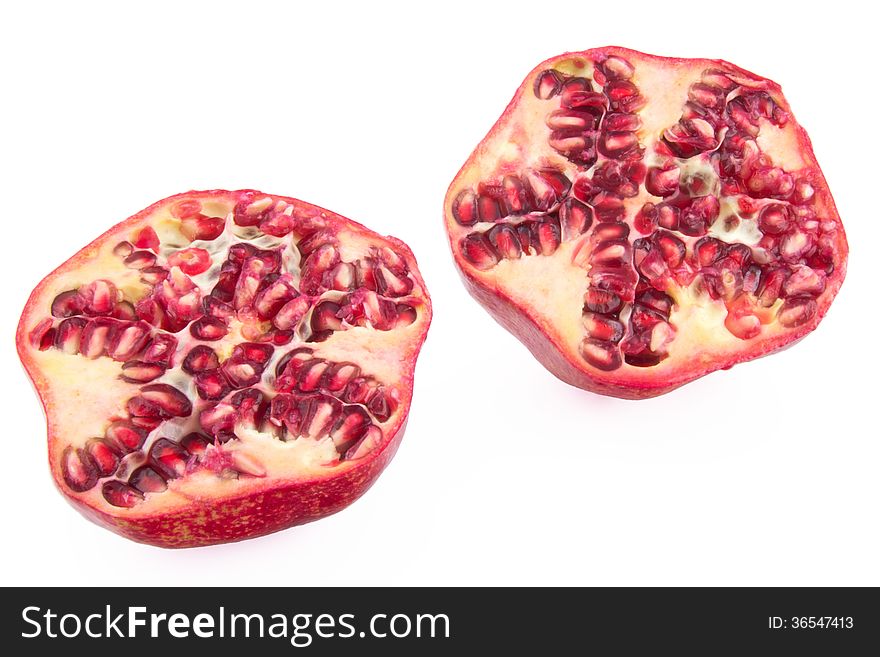 Pomegranate cross section