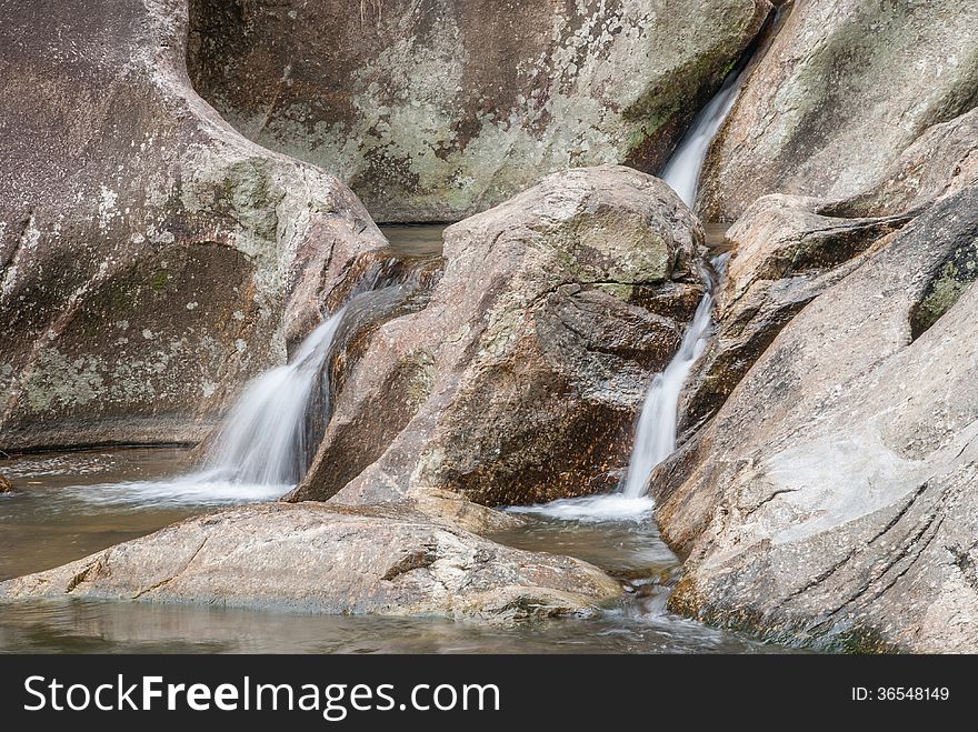 Beautiful river flow over the stone. Beautiful river flow over the stone