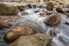 Landscape With A Mountain River Royalty Free Stock Photos Landscape With A Mountain River Royalty Free Stock Photos