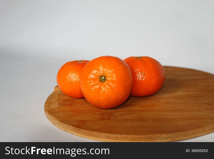 Sweet ecological tangerines from Italy