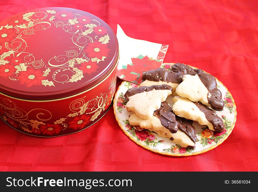 Cookies Tin And Plateful