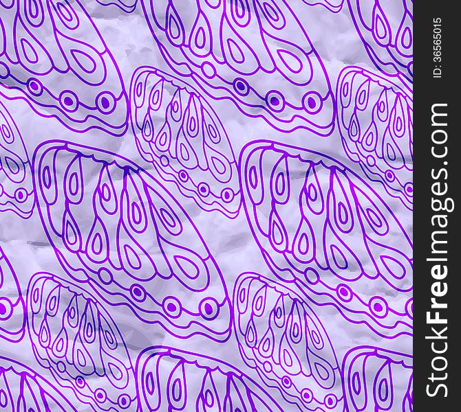 Purple seamless pattern on craft paper, eps10. Purple seamless pattern on craft paper, eps10