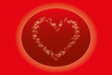 Love Card For Valentines Day Royalty Free Stock Images