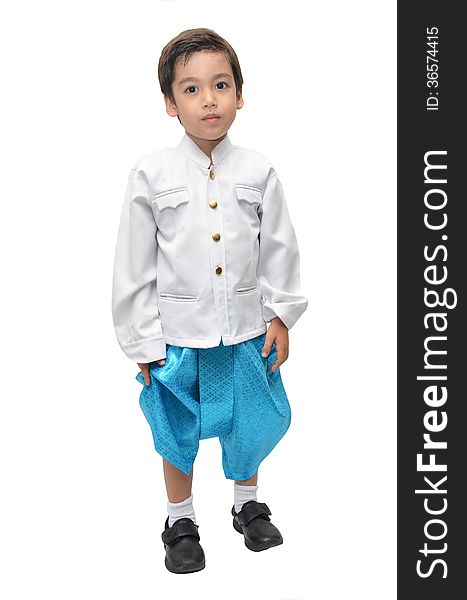 Little boy Thai costume