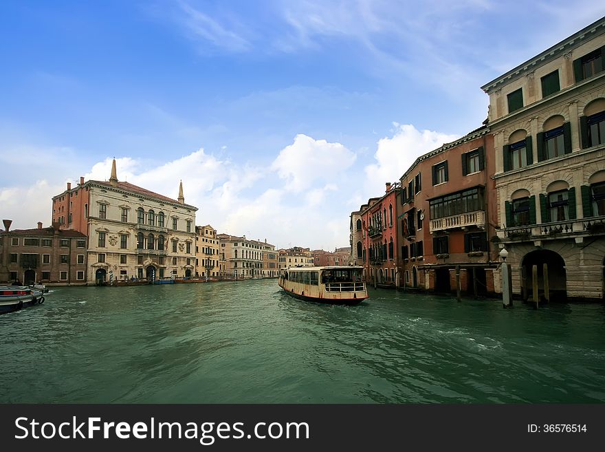 Buildings In The Grand Canal