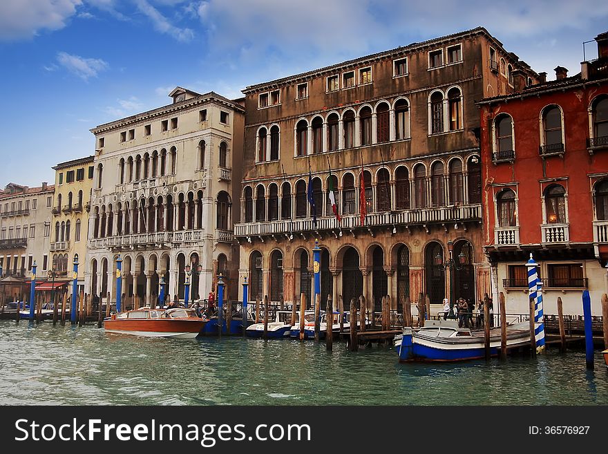 Buildings In The Grand Canal