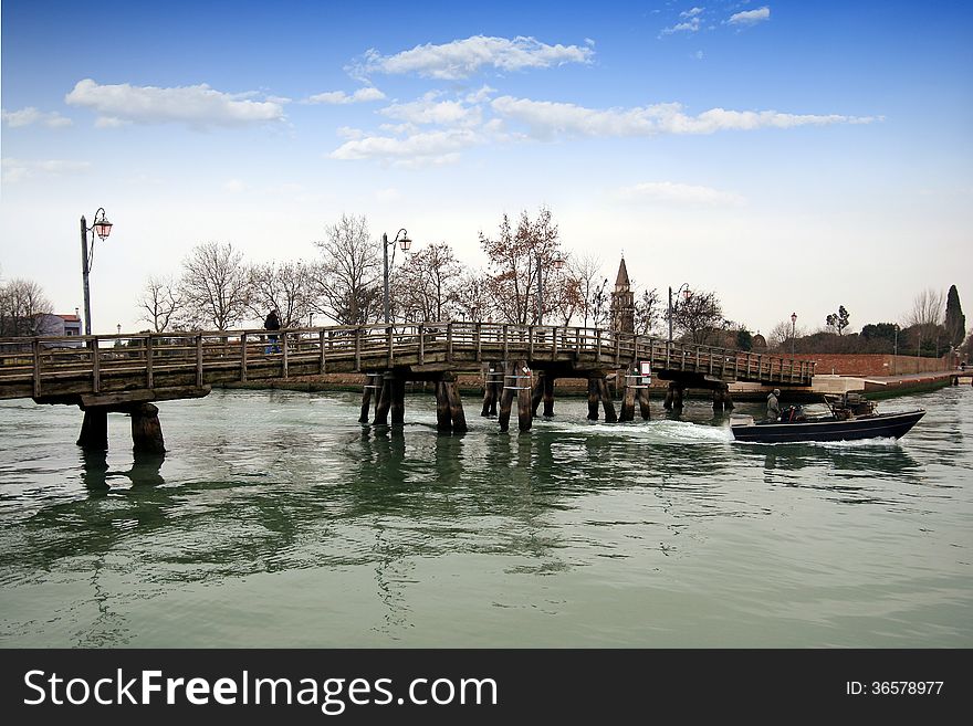 Bridge In Burano