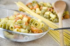 Close Up Raw Pasta Stock Photography Close Up Raw Pasta Stock Photography