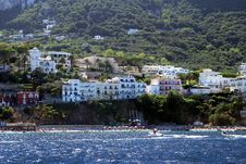Capri Island Hotels Stock Photo Capri Island Hotels Stock Photo
