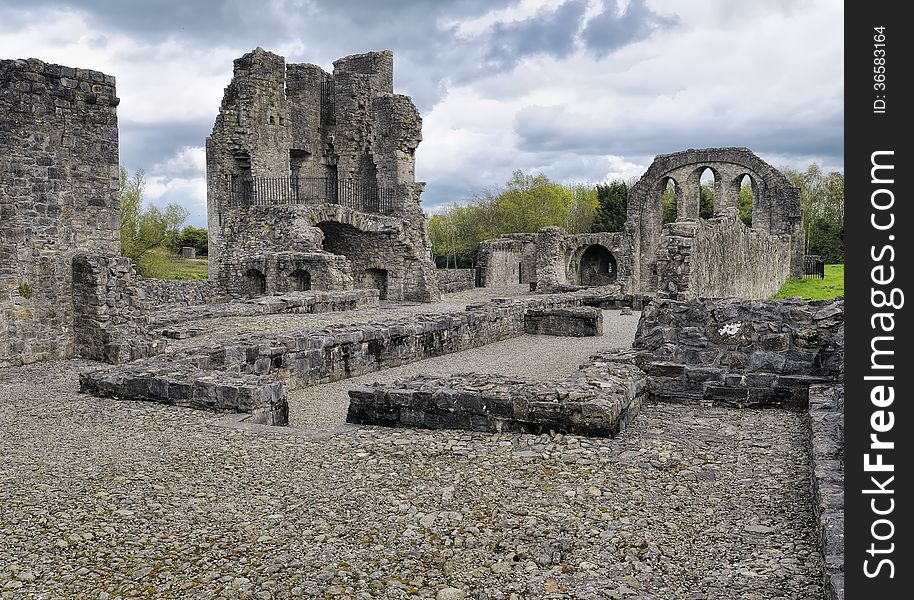 Ruin. Trim Priory of St John the Baptist. Trim, Co. Meath, Ireland