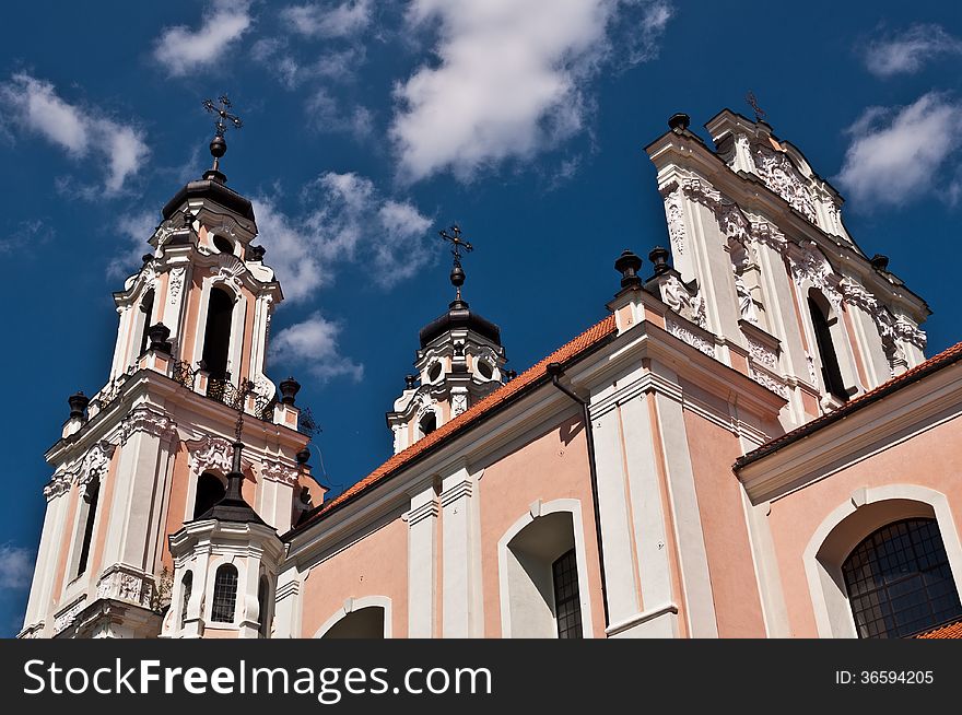 St. Catherine Church In Vilnius, Lithuania