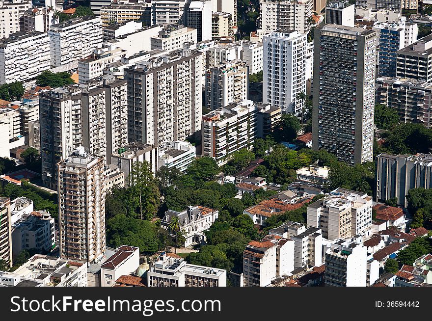 Residential Buildings In Rio De Janeiro