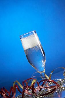 Glass With Champagne Stock Photos Glass With Champagne Stock Photos