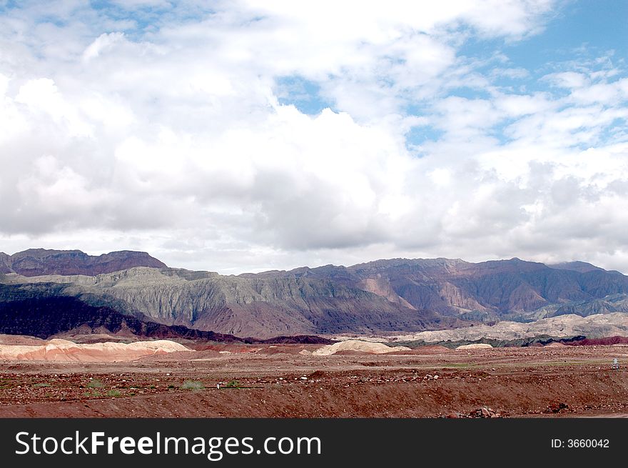 Colorful mountain,Xingjiang province,China. Colorful mountain,Xingjiang province,China.