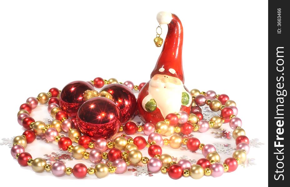 Santa And Beads