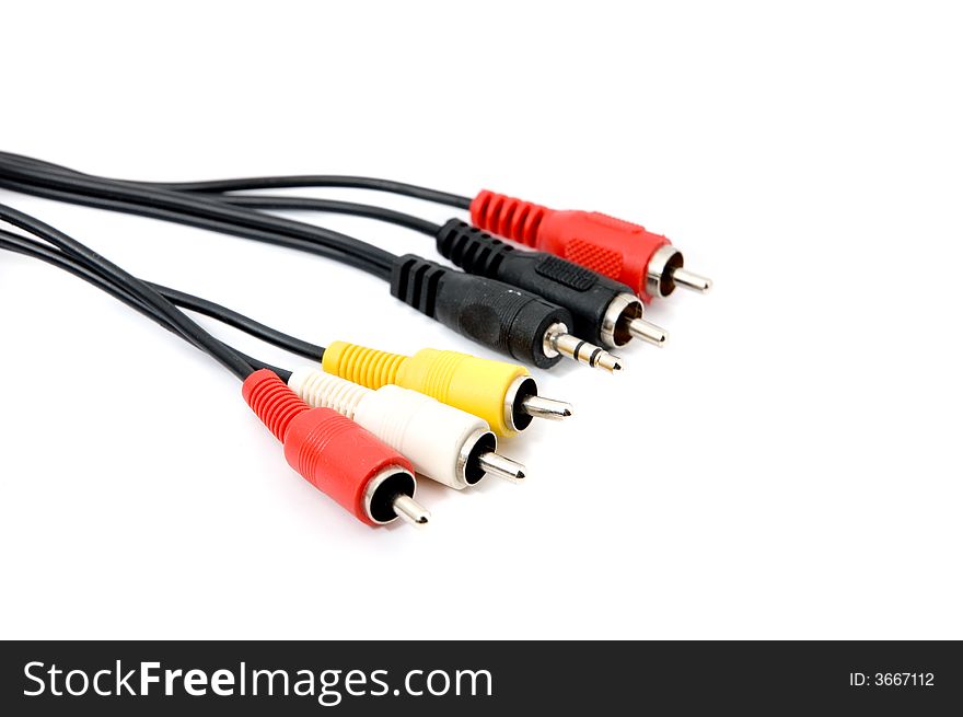 Isolated RCA cord for TV