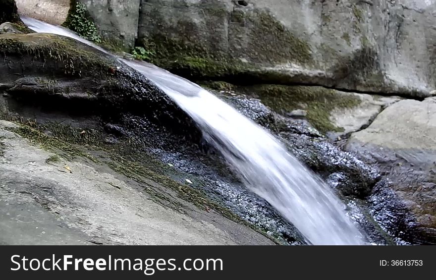 Forest with waterfall near san fele, little town in basilicata in the south of italy. Forest with waterfall near san fele, little town in basilicata in the south of italy