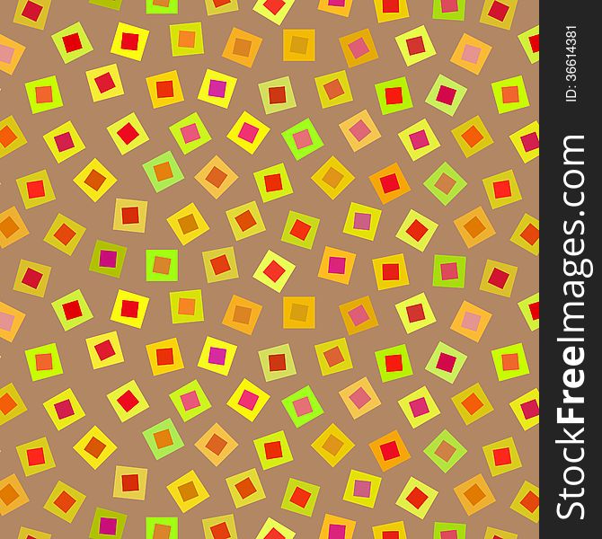 Bright Square Pattern, vector