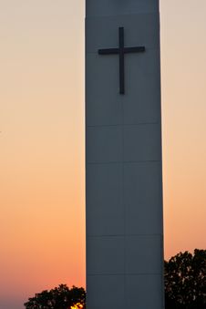 Steeple Sunset Stock Images Steeple Sunset Stock Images