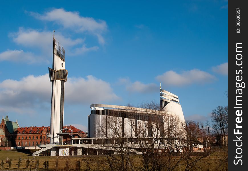 Sanctuary of the Divine Mercy in Lagiewniki ,Krakow Poland. Sanctuary of the Divine Mercy in Lagiewniki ,Krakow Poland