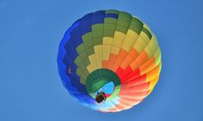 Lonely Hot Air Balloon 1 Stock Photography Lonely Hot Air Balloon 1 Stock Photography
