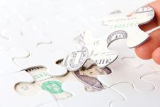 Hand Holding A Puzzle Piece Royalty Free Stock Image Hand Holding A Puzzle Piece Royalty Free Stock Image