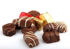 Assorted Fine Chocolates Stock Photography Assorted Fine Chocolates Stock Photography
