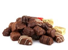 Assorted Fine Chocolates Stock Photo Assorted Fine Chocolates Stock Photo