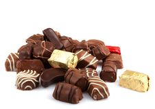 Assorted Fine Chocolates Stock Images Assorted Fine Chocolates Stock Images