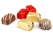 Assorted Fine Chocolates Stock Photos Assorted Fine Chocolates Stock Photos