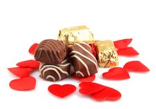 Assorted Fine Chocolates Royalty Free Stock Photos Assorted Fine Chocolates Royalty Free Stock Photos