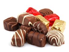 Assorted Fine Chocolates Stock Photos Assorted Fine Chocolates Stock Photos